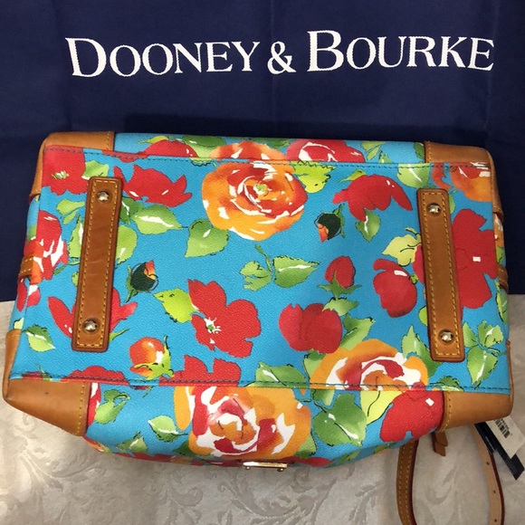 Dooney & Bourke Dome Zip Satchel Set Rose Garden Dooney Set.  New with Tags - Picture 13 of 13